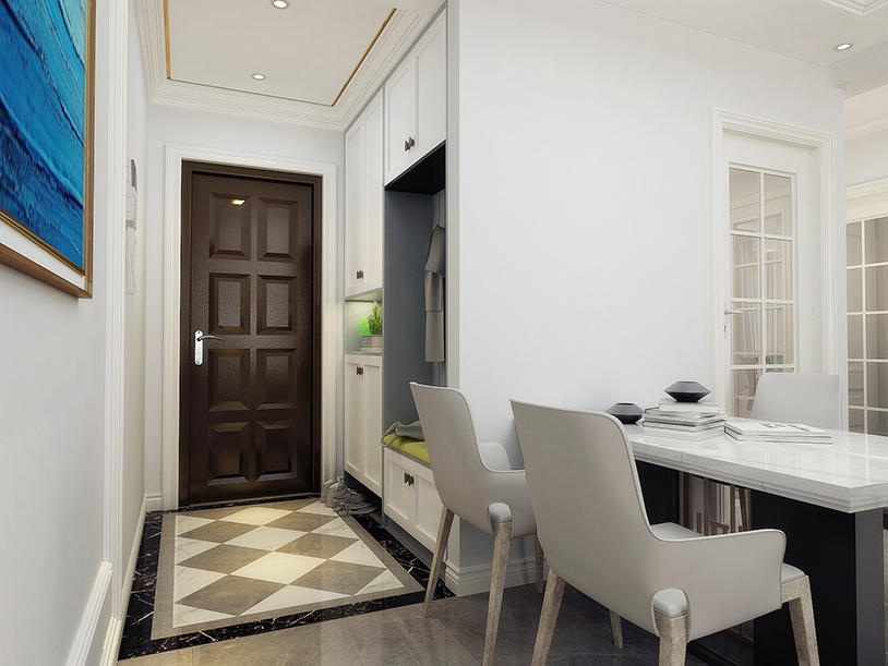 超好看的几种玄关布局|超好看的几种玄关布局