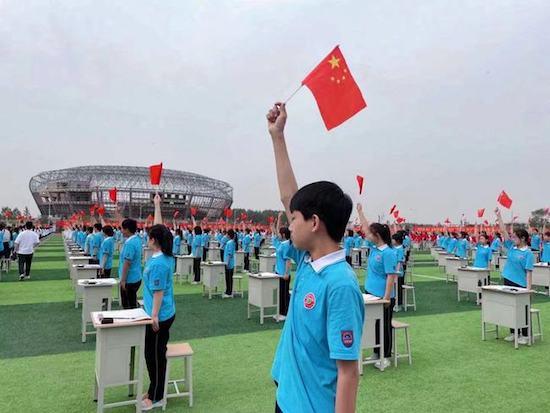 河南省中小学 墨香书法展示 活动暨书法教育现场会在洛阳举行 吉祥日历